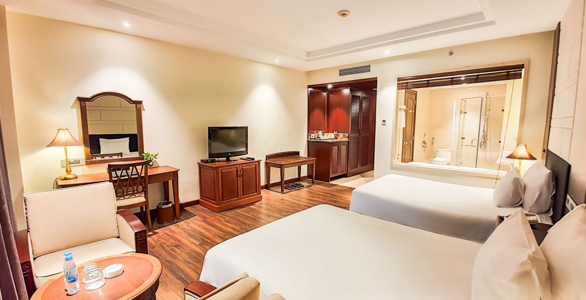 Căn phòng thoải mái và đầy đủ nội thất