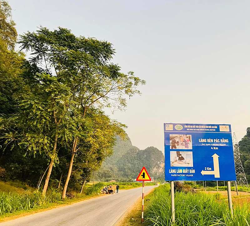 Cung đường di chuyển lên Kỳ Thượng Hạ Long uốn lượn quanh co giữa những cánh rừng nguyên sinh xanh ngát
