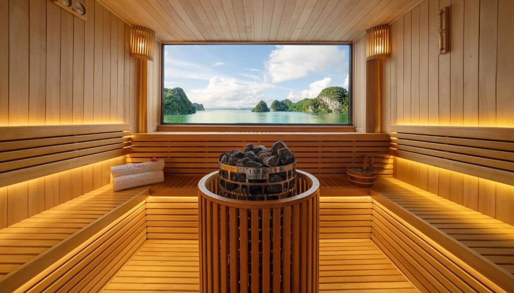 Nhiều loại liệu pháp giúp thư giãn cơ thể như spa và xông hơi