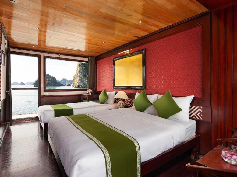 Phòng Deluxe Triple Room được thiết kế dành cho nhóm 3 người hoặc gia đình nhỏ