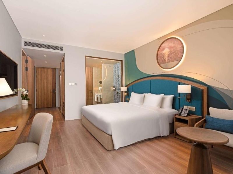 Executive Suite Sea View lý tưởng cho cặp đôi muốn trải nghiệm nghỉ dưỡng sang trọng.