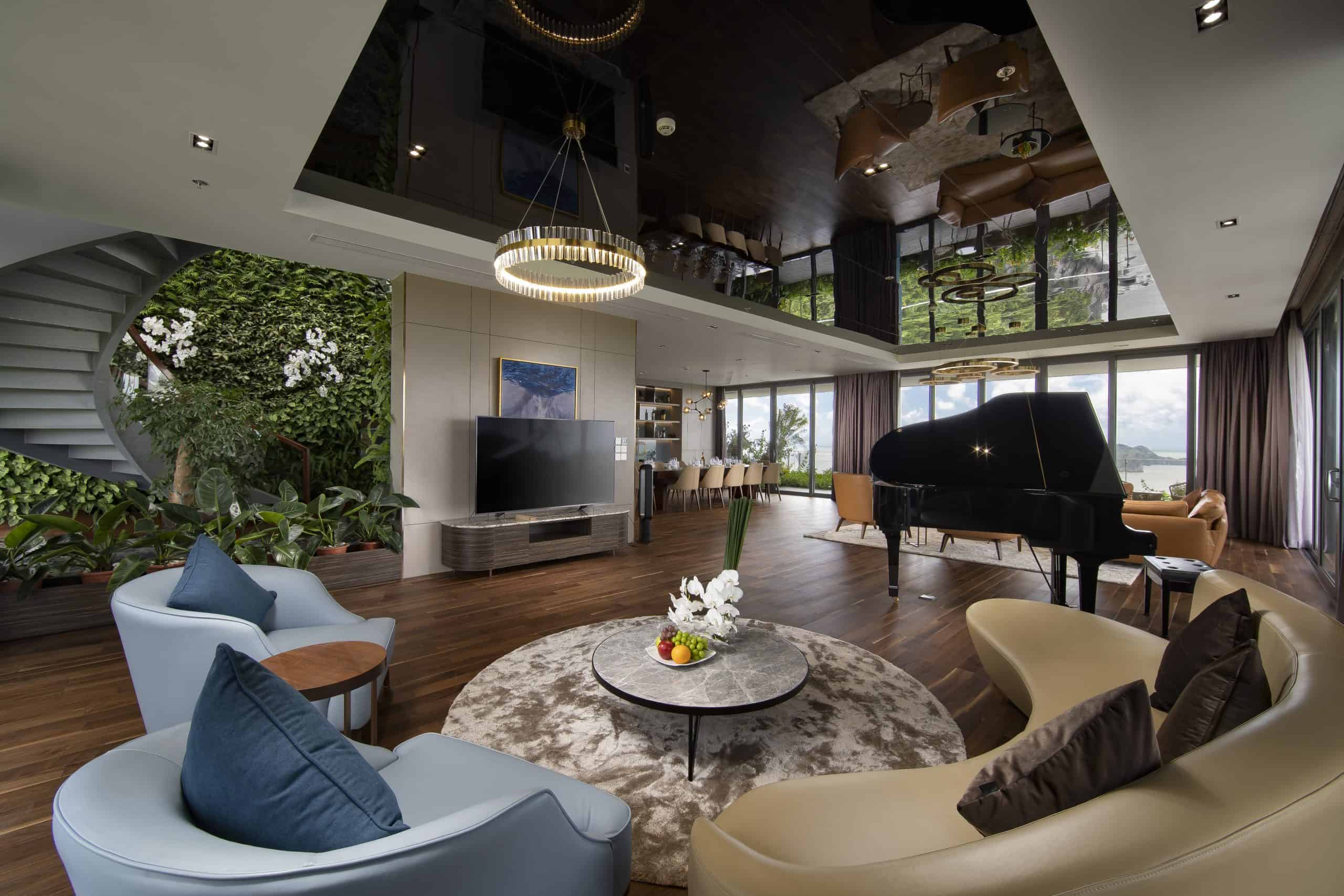 Căn Suite rộng rãi và đầy đủ nội thất cho cả gia đình