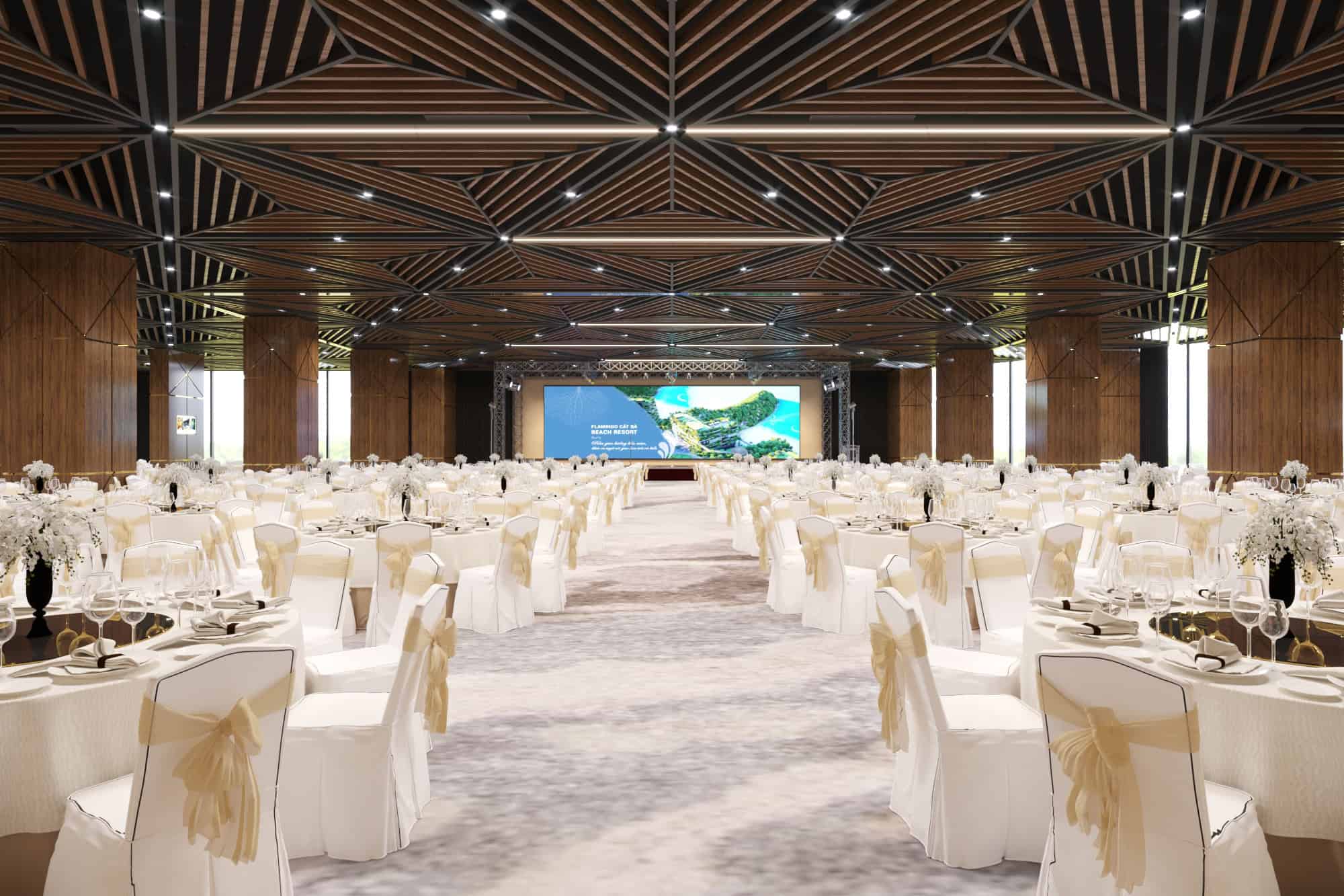 Hội trường Grand Opera được trang bị các công nghệ âm thanh ánh sáng hiện đại