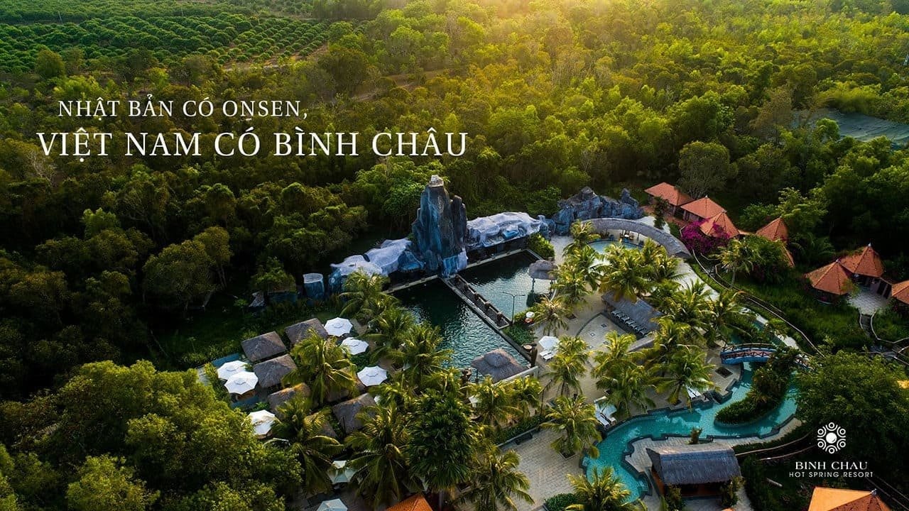 Trải nghiệm dịch vụ tắm khoáng nóng thư giãn giữa thiên nhiên xanh mát tại Bình Châu