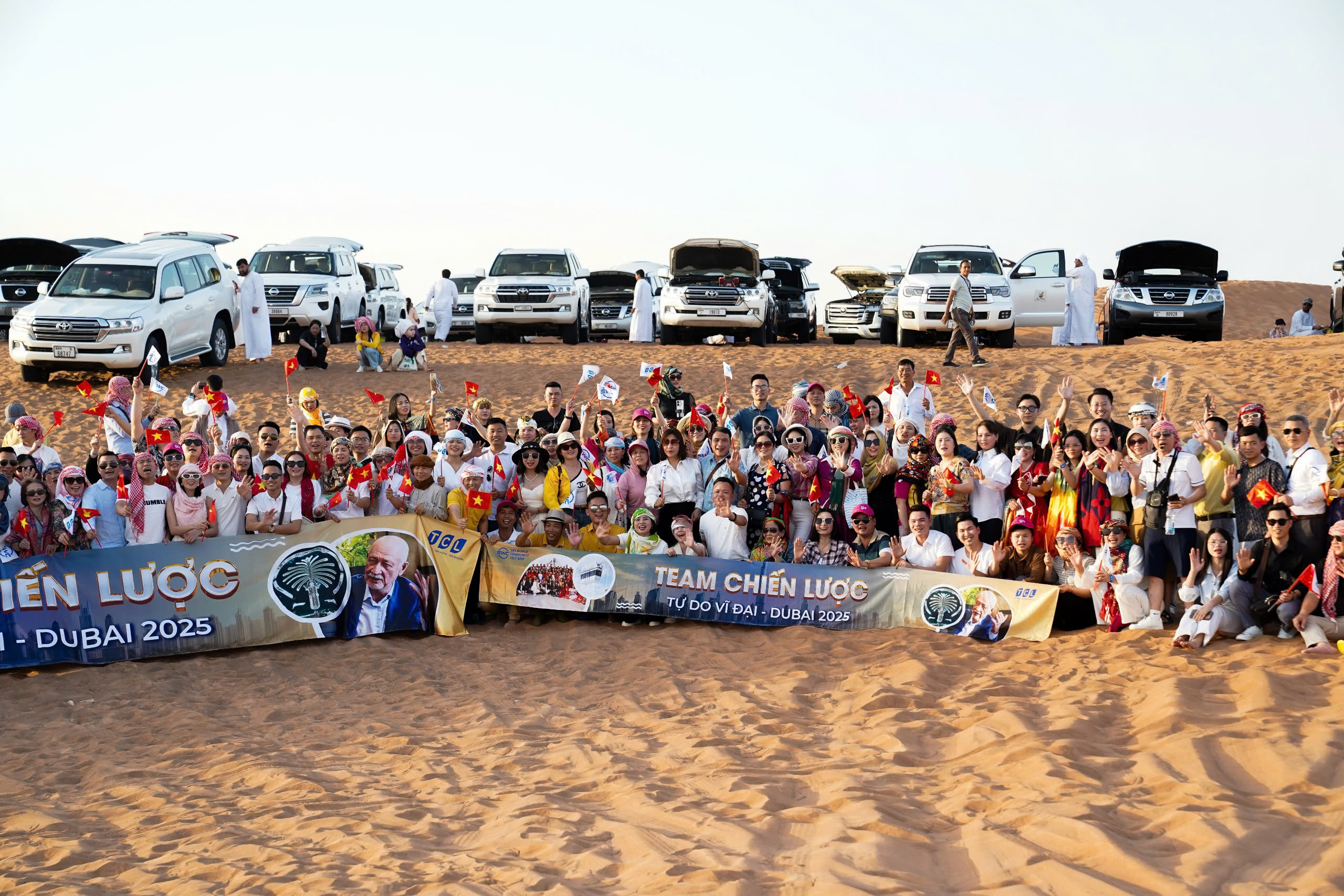 Tour du lịch Dubai của khách 
