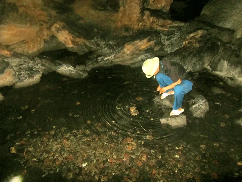Không gian trong hang động giữ nét hoang sơ