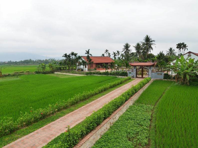 Yên Đức vẫn bảo tồn nguyên vẹn cấu trúc không gian của một làng quê Bắc Bộ truyền thống