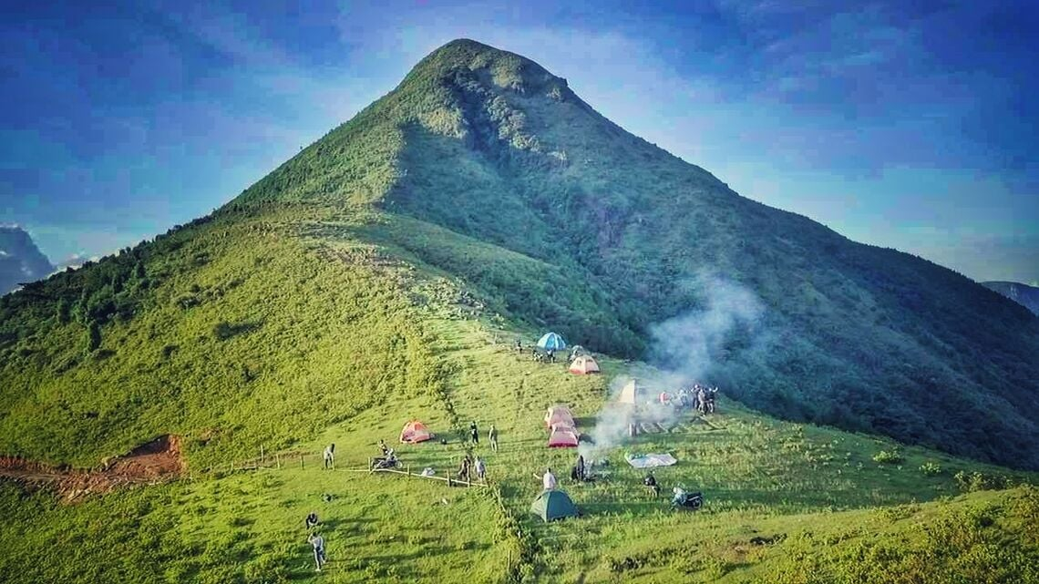 Núi Cao Ly nằm ở độ cao hơn 1.000m so với mực nước biển
