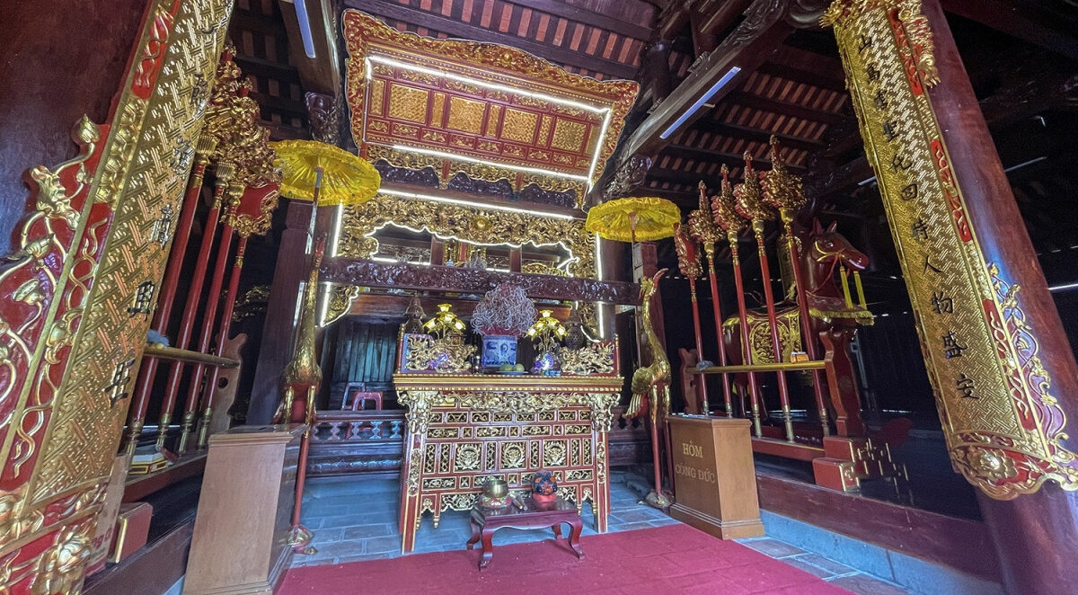 Kết cấu không gian mang theo sự cổ kính 