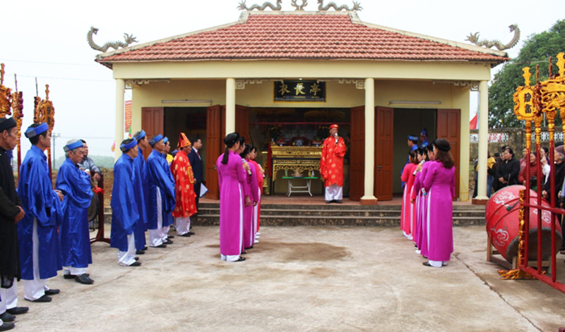 Đình Tràng Y mang đậm dấu ấn sinh hoạt của cộng đồng cư dân sông nước