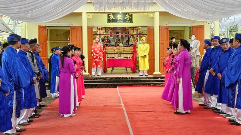 Điệu hát Nhà Tơ đặc trưng mang tính truyền thống văn hóa từ lâu đời