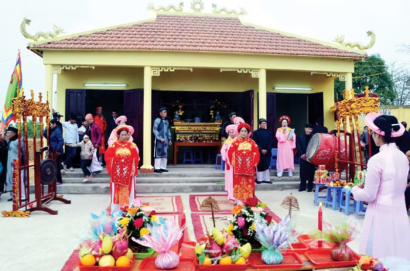 Đình Tràng Y - không gian tâm linh giữa Đại Bình