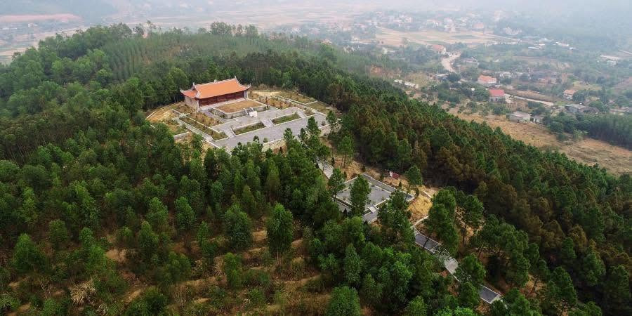 Lăng Tư Phúc được tu bổ từ phế tích dưới lòng đất